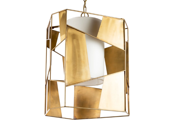 TIMELESS URBAN 20 - Brass pendant lamp _ Il Bronzetto